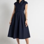 Women's Formal A-Line Midi Dress