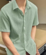 SHIRT, imported popcorn febric shirt - Image 5