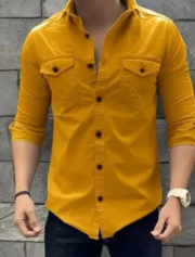 Double pocket shirt for men - Image 2