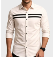 Men's Regular wear Solid Slim Fit Full Sleeve Formal Shirt