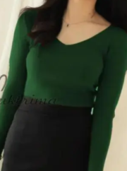 Top,western wear top,casual top,rib top - Image 4